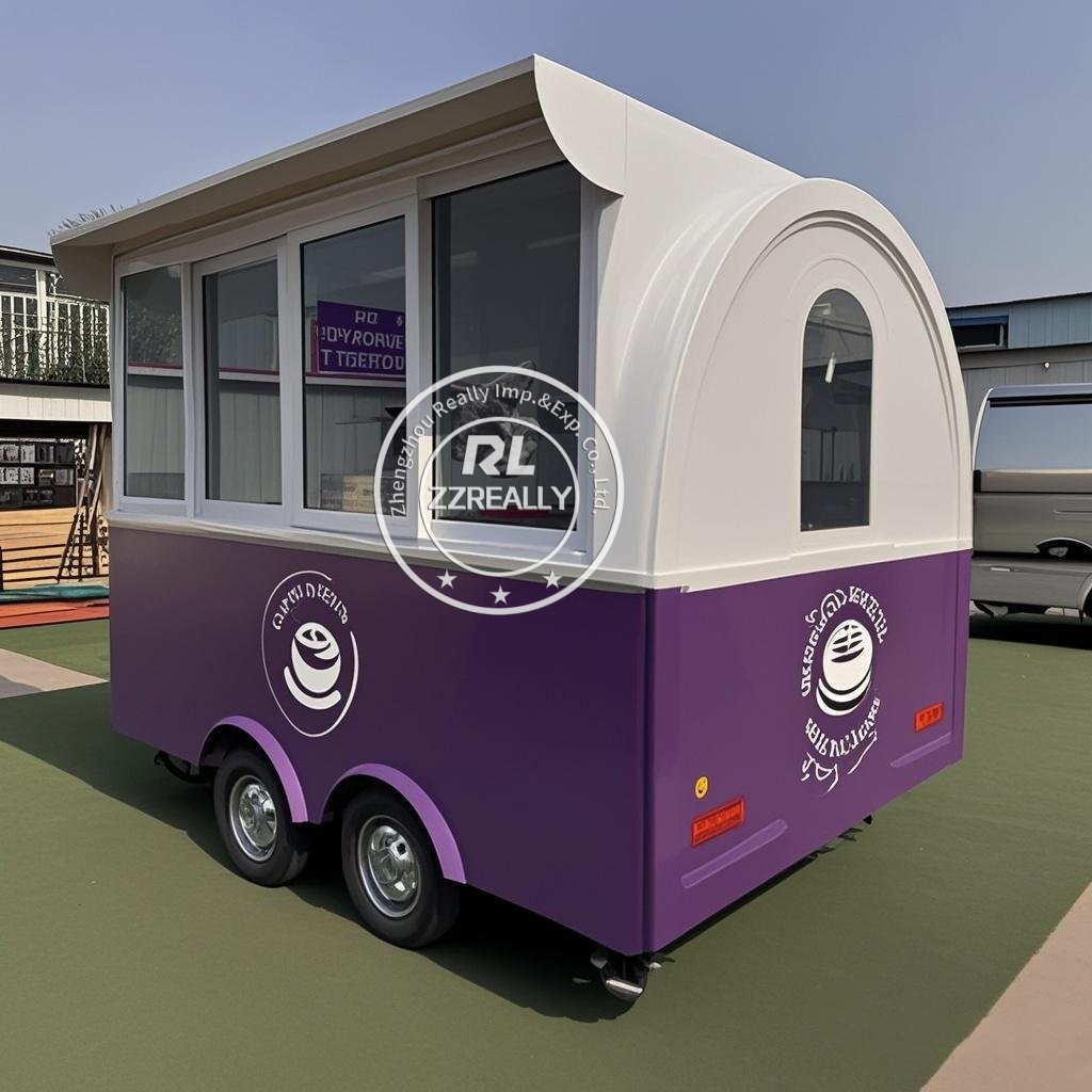 Coffee Equipment Europe - Europe Standard Food Truck Trailer Coffee
