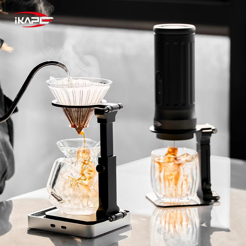 Coffee Equipment Pour Over - IKAPE Portable Stand,for Hario Filter Papers/Aeropress