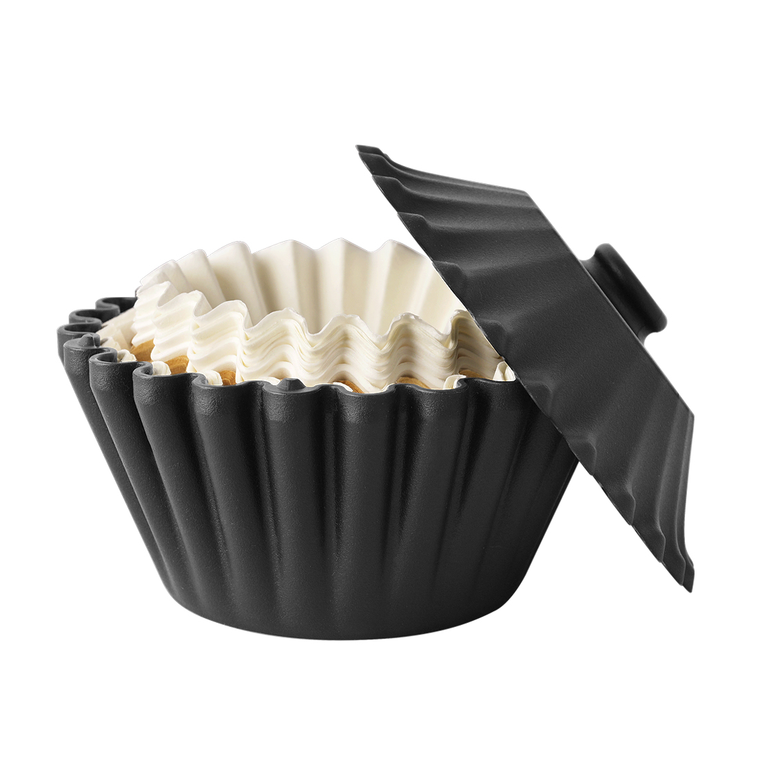 Coffee Equipment Organizer - Basket Coffee Filter Holder Storage-Container -