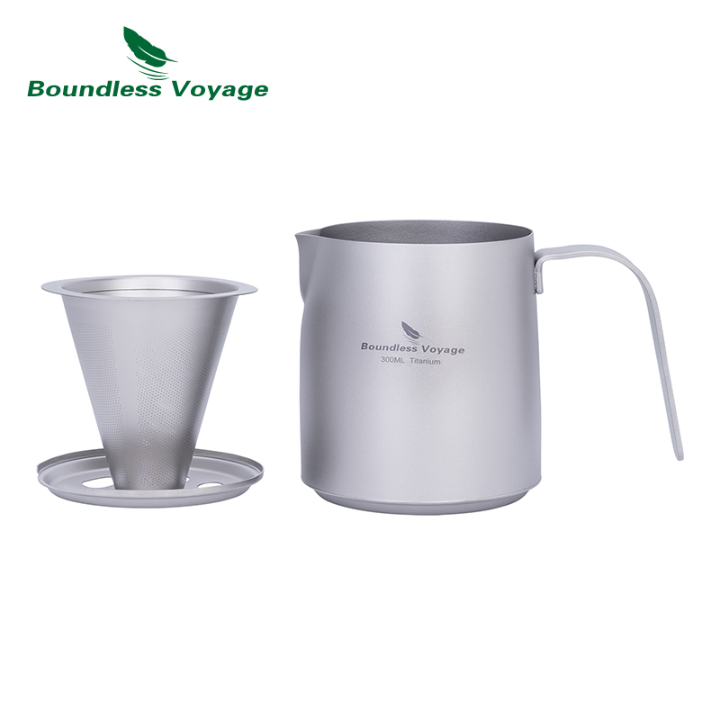 Coffee Equipment Pour Over - Boundless Voyage Titanium Pour-over Coffee Cup