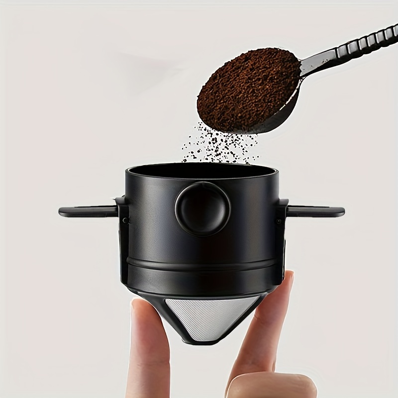 Coffee Equipment Pour Over - Coffee Filter Cup Portable Reusable Pour