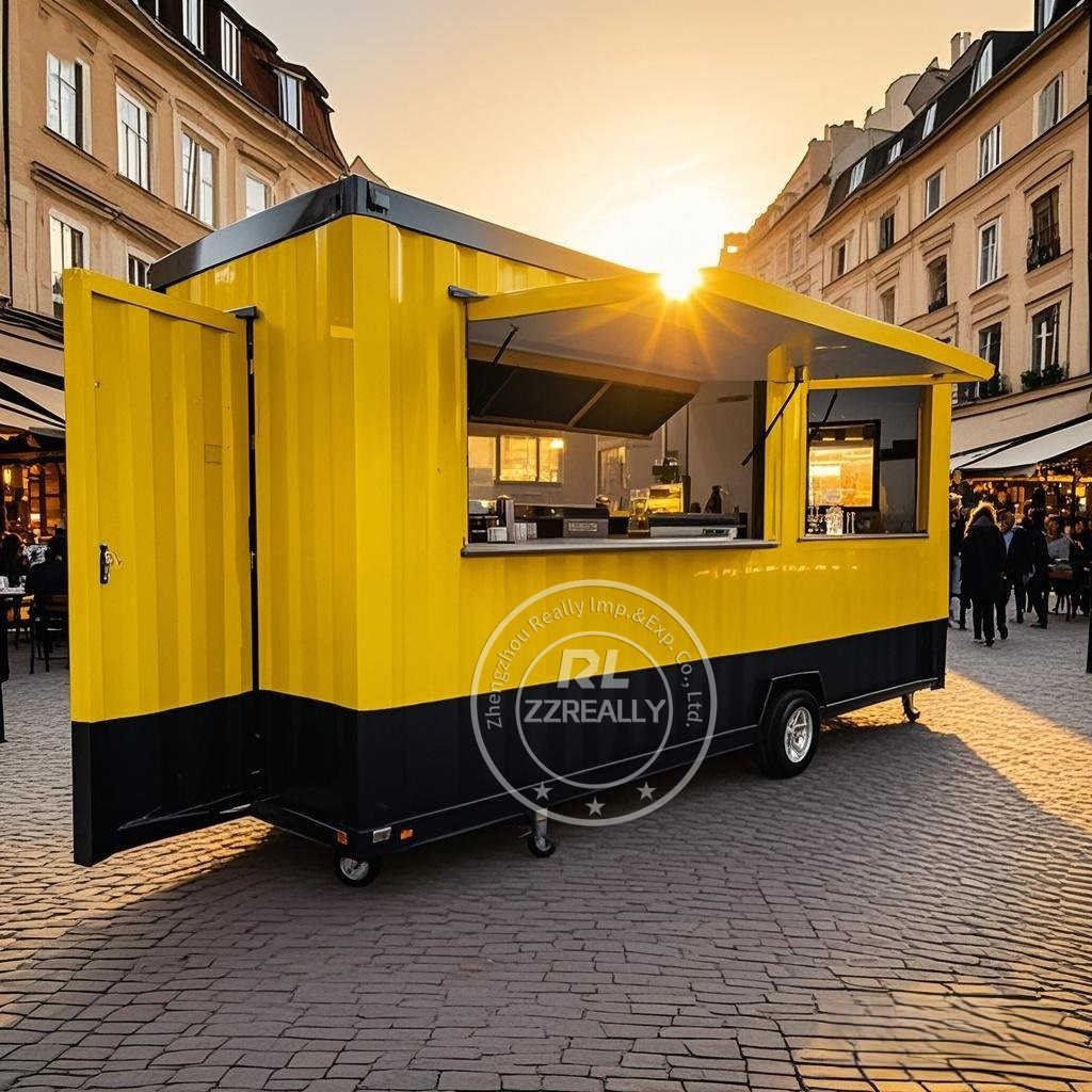 Europe Standard Mobile 20ft Co - đánh giá và giá Coffee Equipment Europe