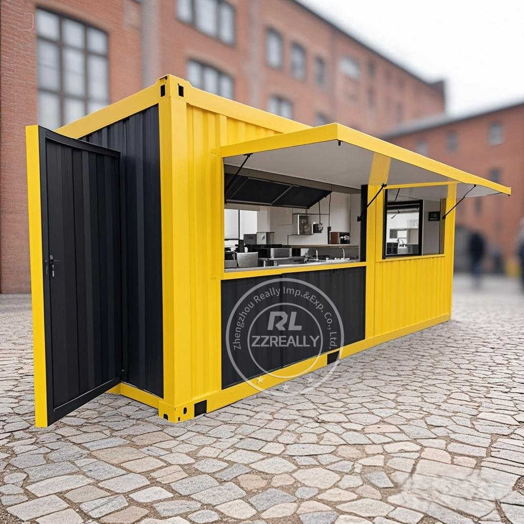 Europe Standard Mobile 20ft Co - đánh giá và giá Coffee Equipment Europe