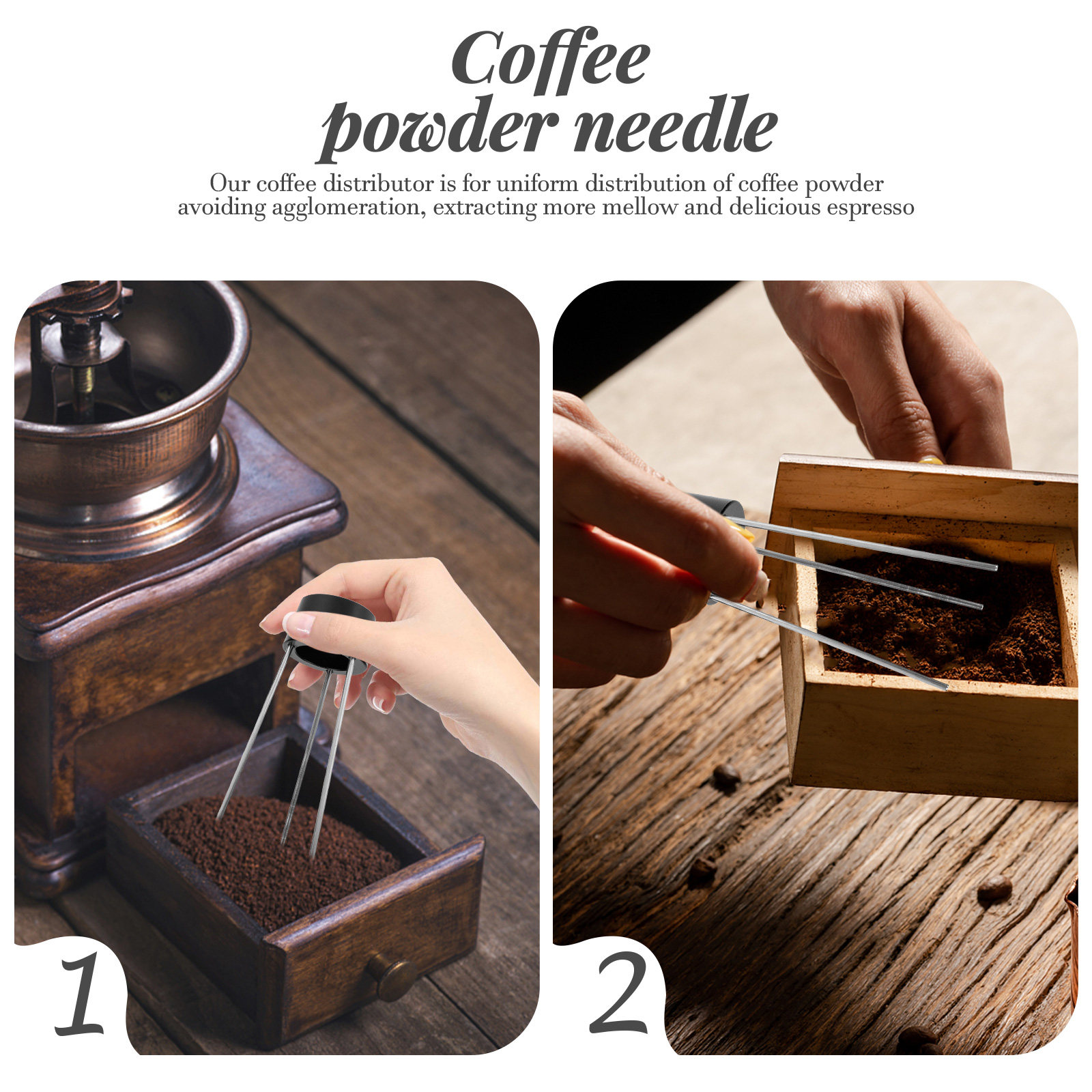 Coffee Powder Stirring Needle  - đánh giá và giá Coffee Distribution Tool