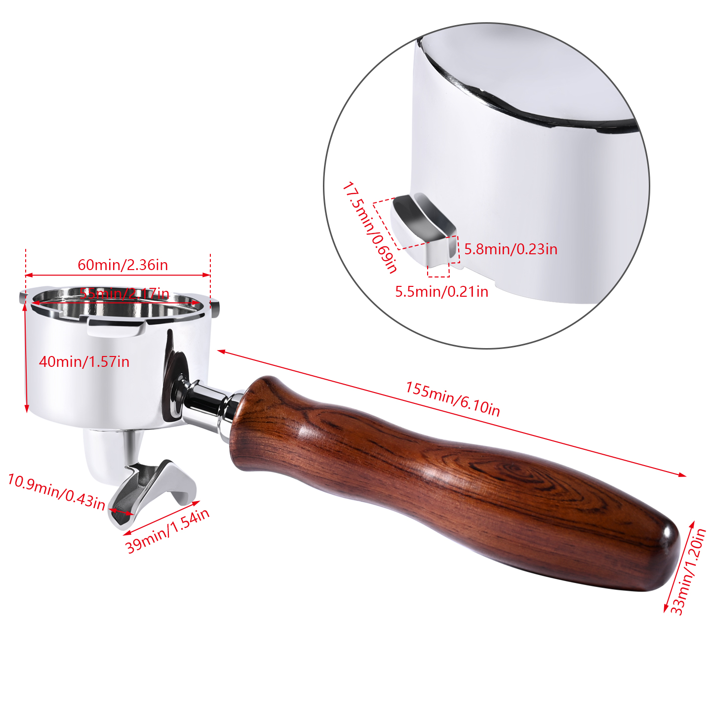 51mm Coffee Portafilter Double - đánh giá và giá Delonghi Espresso Magnifica
