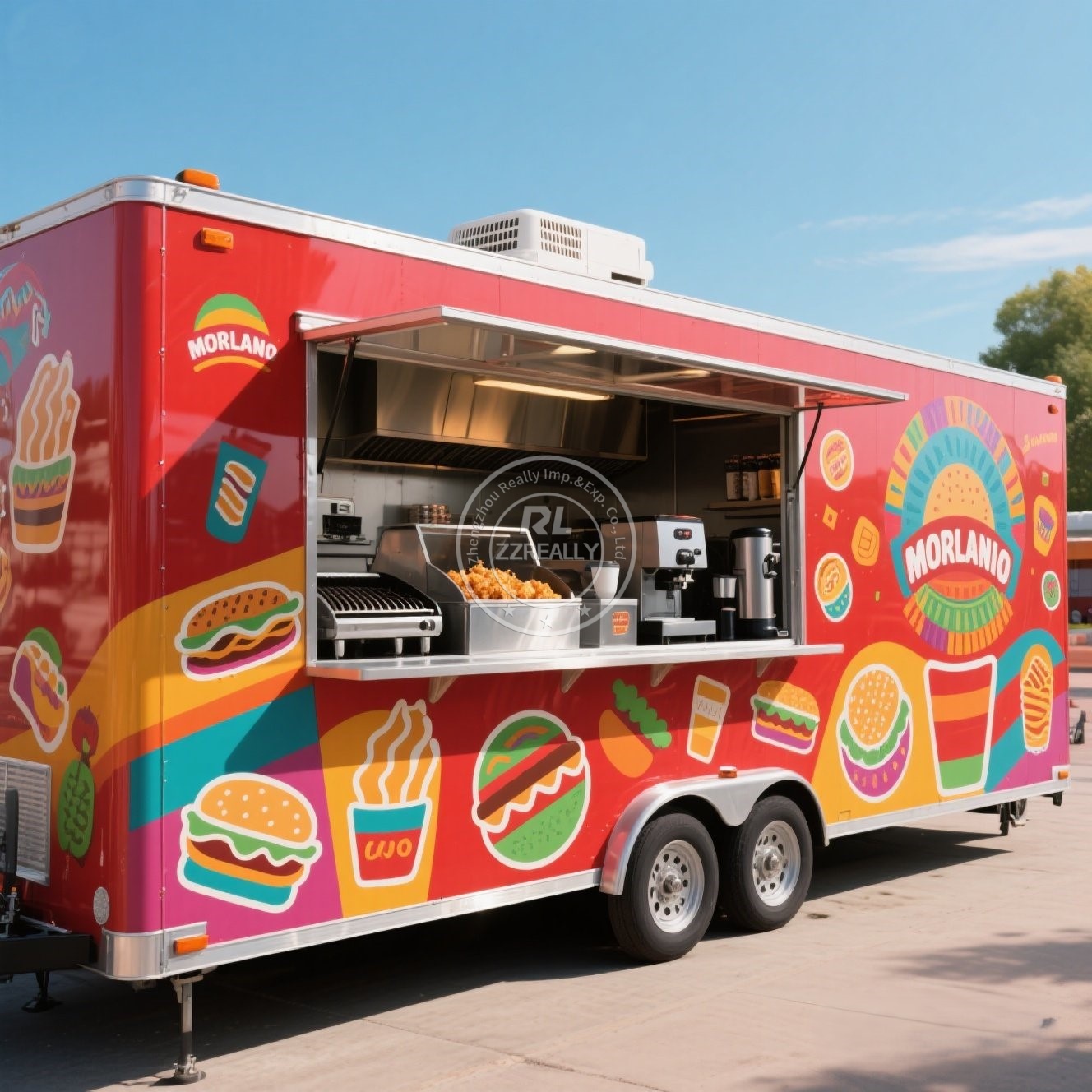 Europe Mobile Fast Food Truck  - đánh giá và giá Coffee Equipment Europe