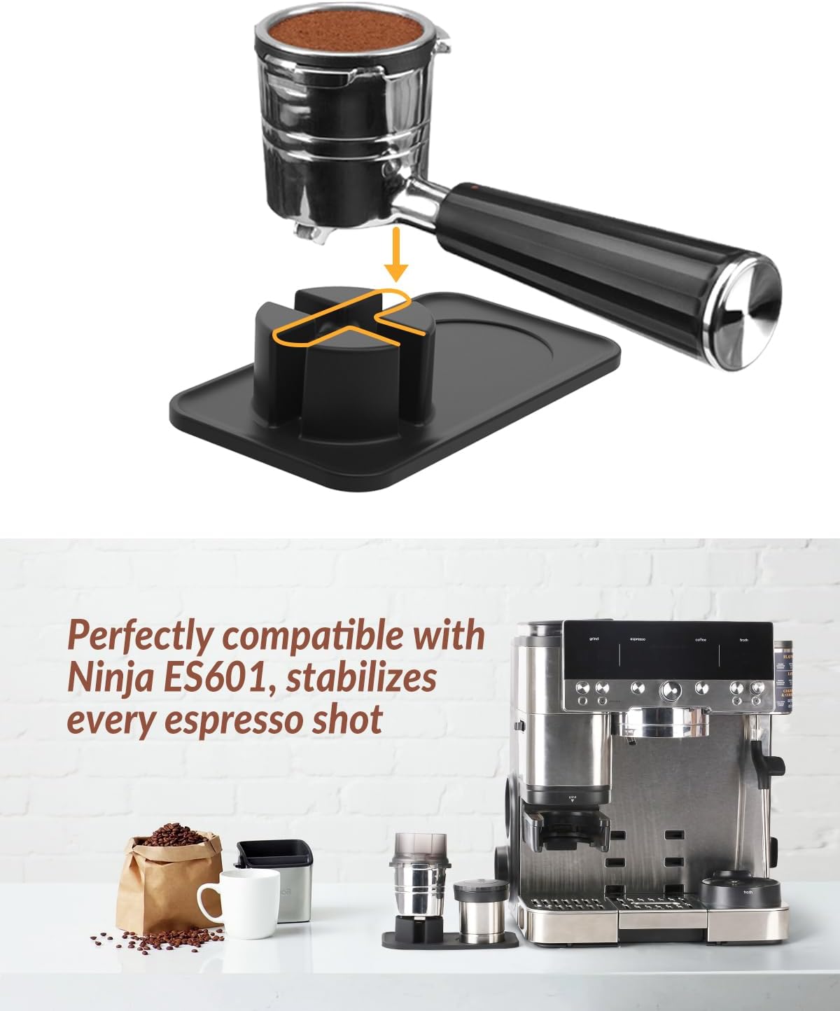 Tamping Mat for Ninja Luxe Caf - đánh giá và giá Coffee Equipment Organizer