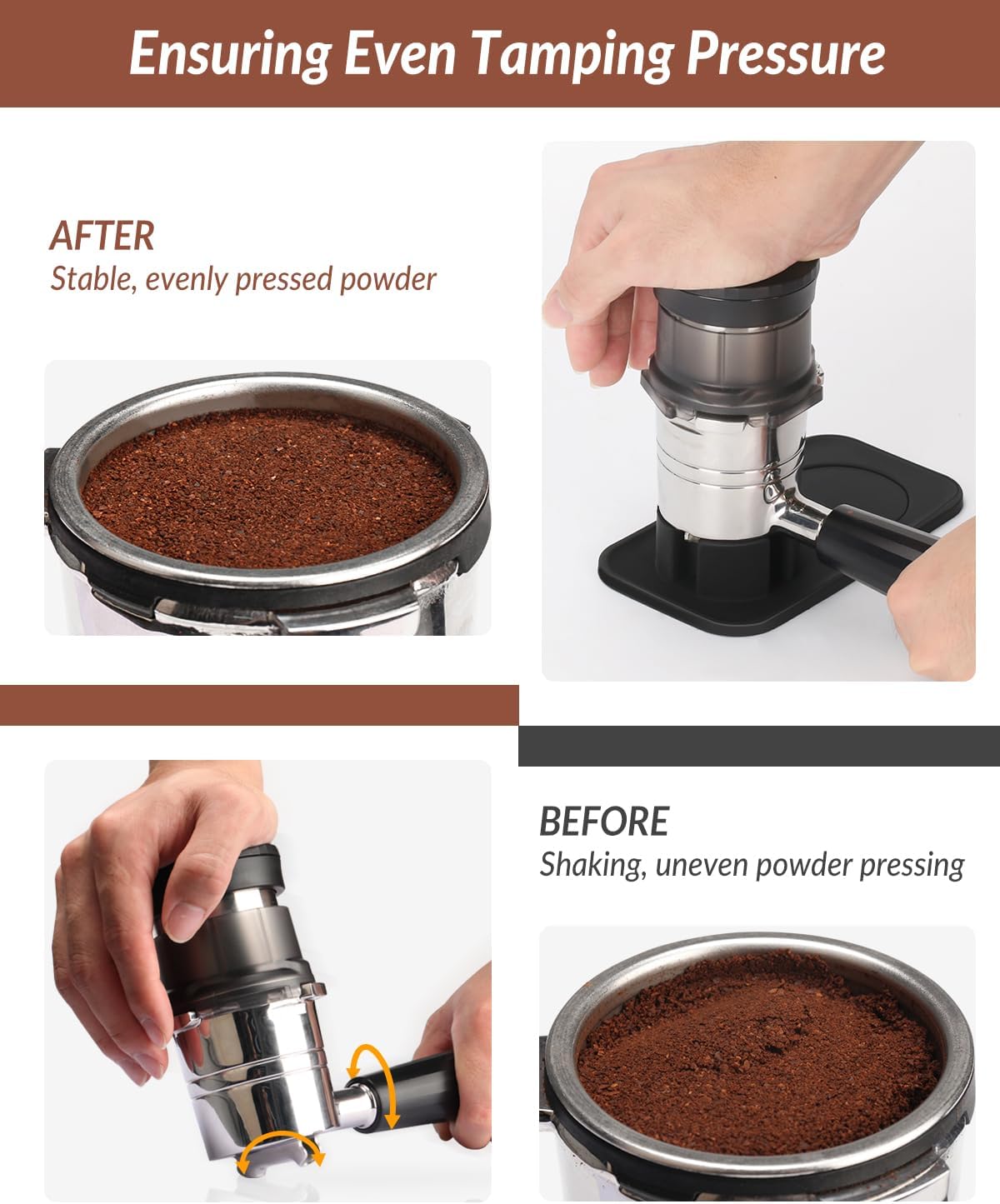 Tamping Mat for Ninja Luxe Caf - đánh giá và giá Coffee Equipment Organizer