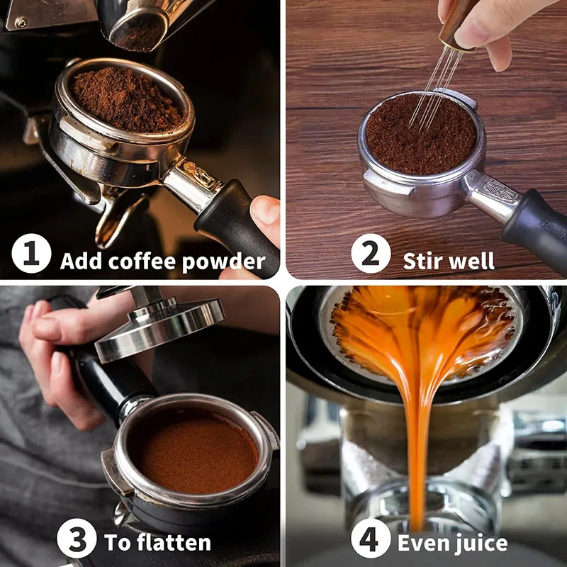 Espresso Coffee Stirrer Needle - đánh giá và giá Coffee Distribution Tool