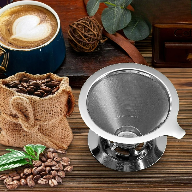 304 Stainless Steel Pour Over  - đánh giá và giá Coffee Equipment Pour Over