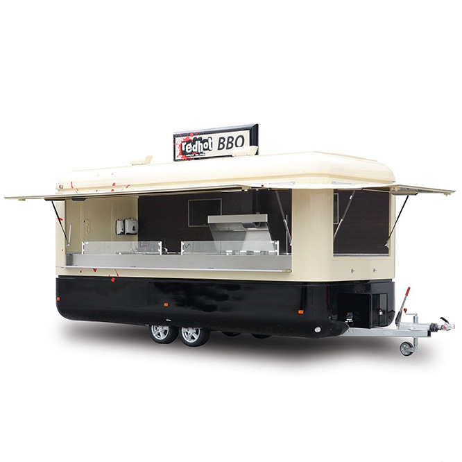 BBQ Concession Trailer Fully E - đánh giá và giá Equipment Of Coffee Shop