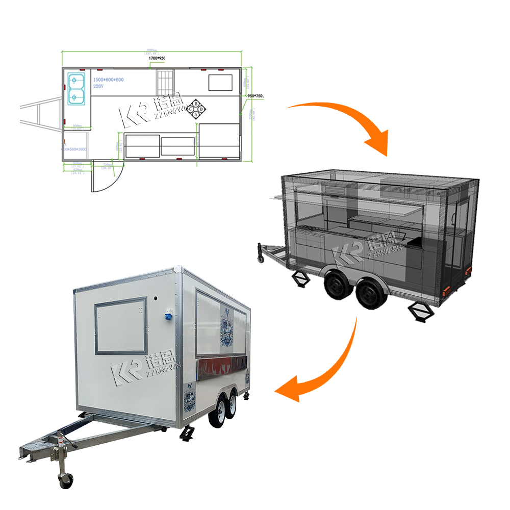 Custom Big Coffee Van Mobile F - đánh giá và giá Coffee Equipment Europe