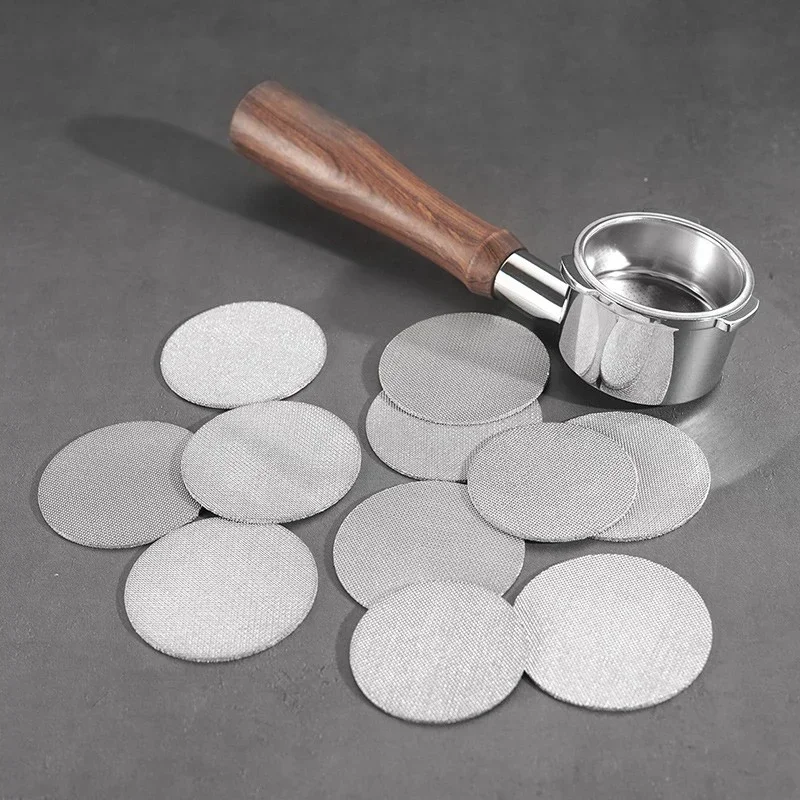 Reusable 51 53 58mm Coffee Puc - đánh giá và giá Puck Screen Mesh