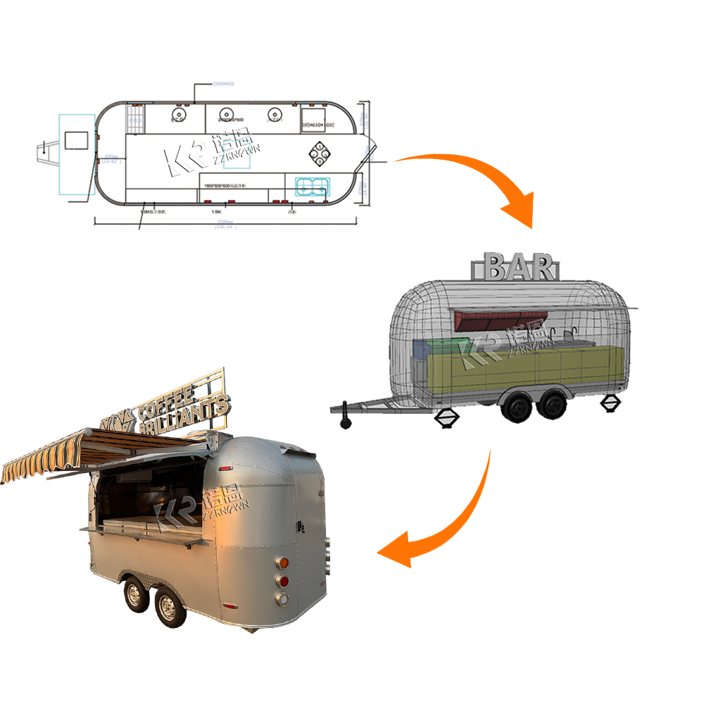 2026 New Design Mobile Food Tr - đánh giá và giá Equipment Of Coffee Shop