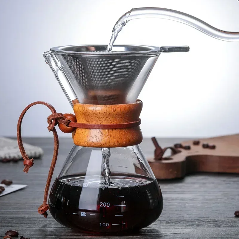 Tay pha cà phê chia sẻ nồi lọc - đánh giá và giá Coffee Equipment Pour Over
