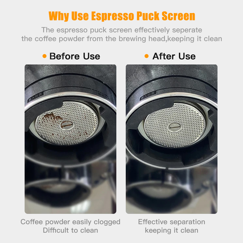 Coffee Puck Screen 51mm 53.5mm - đánh giá và giá Puck Screen Mesh
