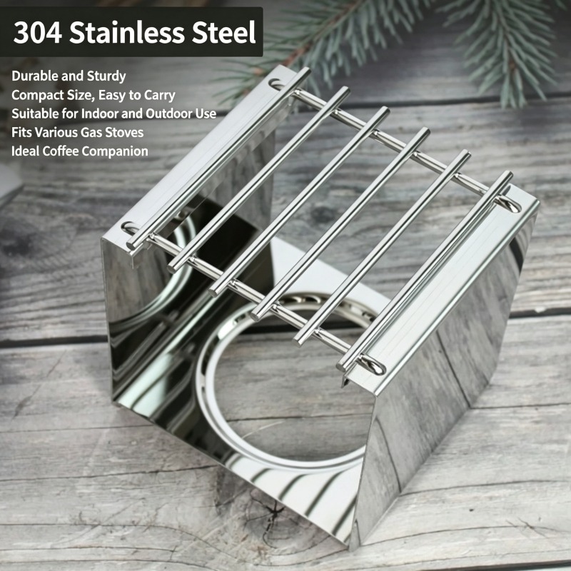 Stainless Steel Square Coffee  - đánh giá và giá Coffee Equipment For Camping