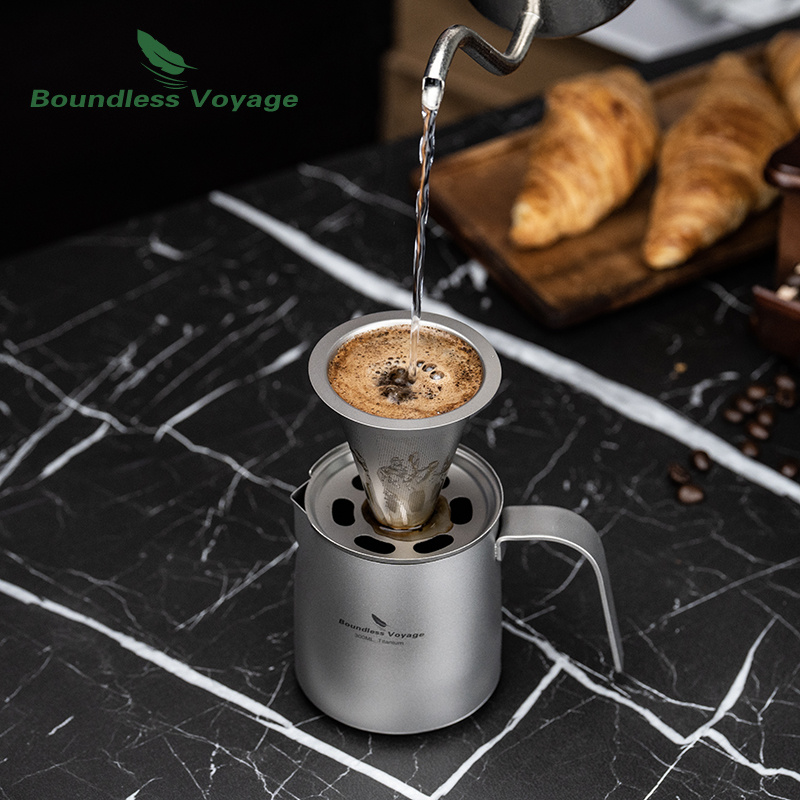 Boundless Voyage Titanium Pour - đánh giá và giá Coffee Equipment Pour Over