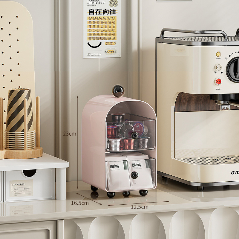 Creamy Coffee Capsule Organize - đánh giá và giá Coffee Equipment Organizer