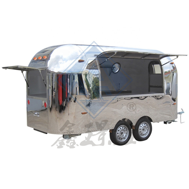 custom.Large Food Trailer Full - đánh giá và giá Equipment Of Coffee Shop