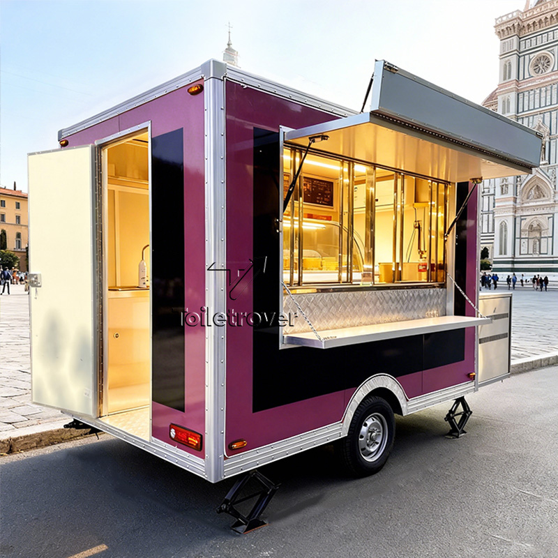 Outdoor Mobile Food Truck Trai - đánh giá và giá Coffee Equipment China