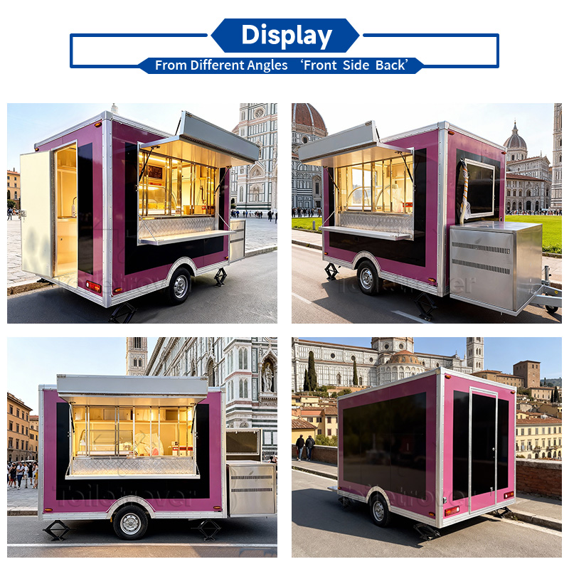 Outdoor Mobile Food Truck Trai - đánh giá và giá Coffee Equipment China